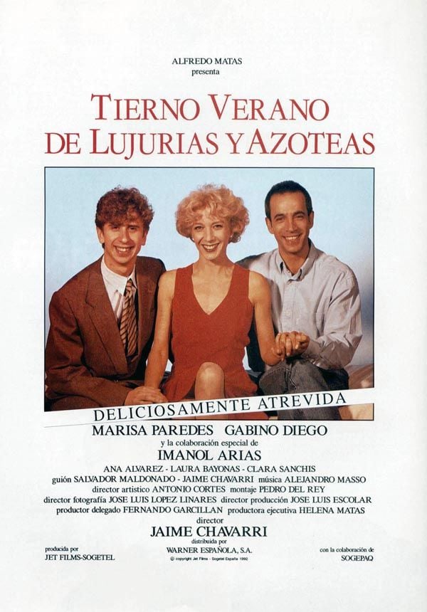 Tierno verano de lujurias y azoteas - Película 1993