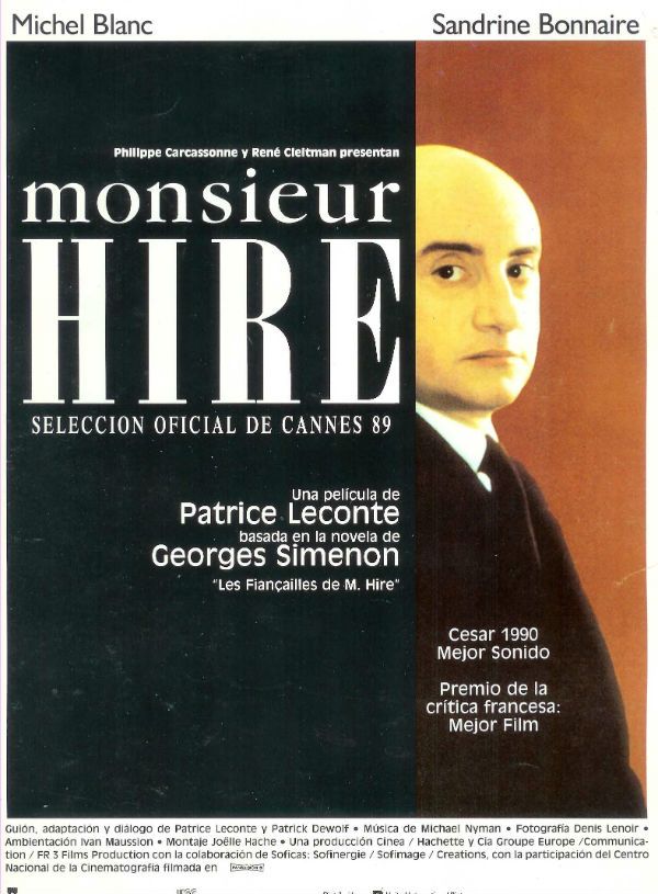 Monsieur Hire - Película 1989