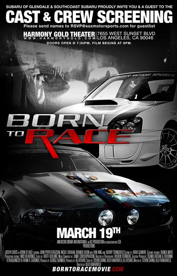 Born To Race Película 2011