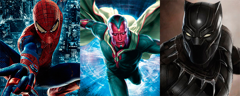 Capitán América: Civil War': Spider-Man, Pantera Negra y Visión tendrán un  gran peso en la película - Noticias de cine 