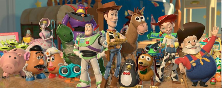 Todos los juguetes de toy story top