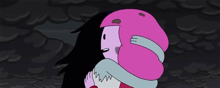 Hora De Aventuras Marceline Y La Princesa Chicle Protagonizan Uno De Los Grandes Momentos Del