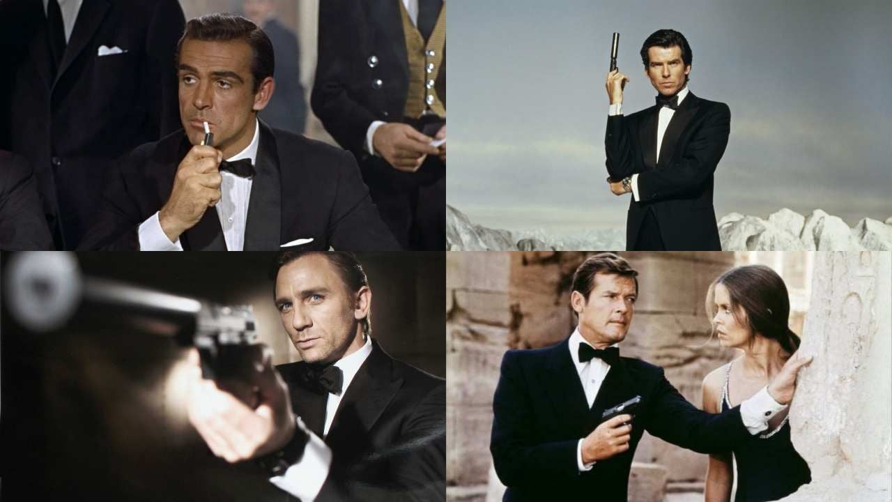'James Bond' Todos los agentes 007 del cine