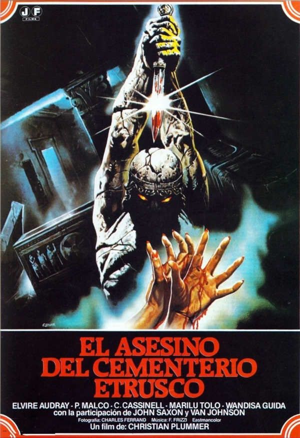 El asesino del cementerio etrusco - Película 1982