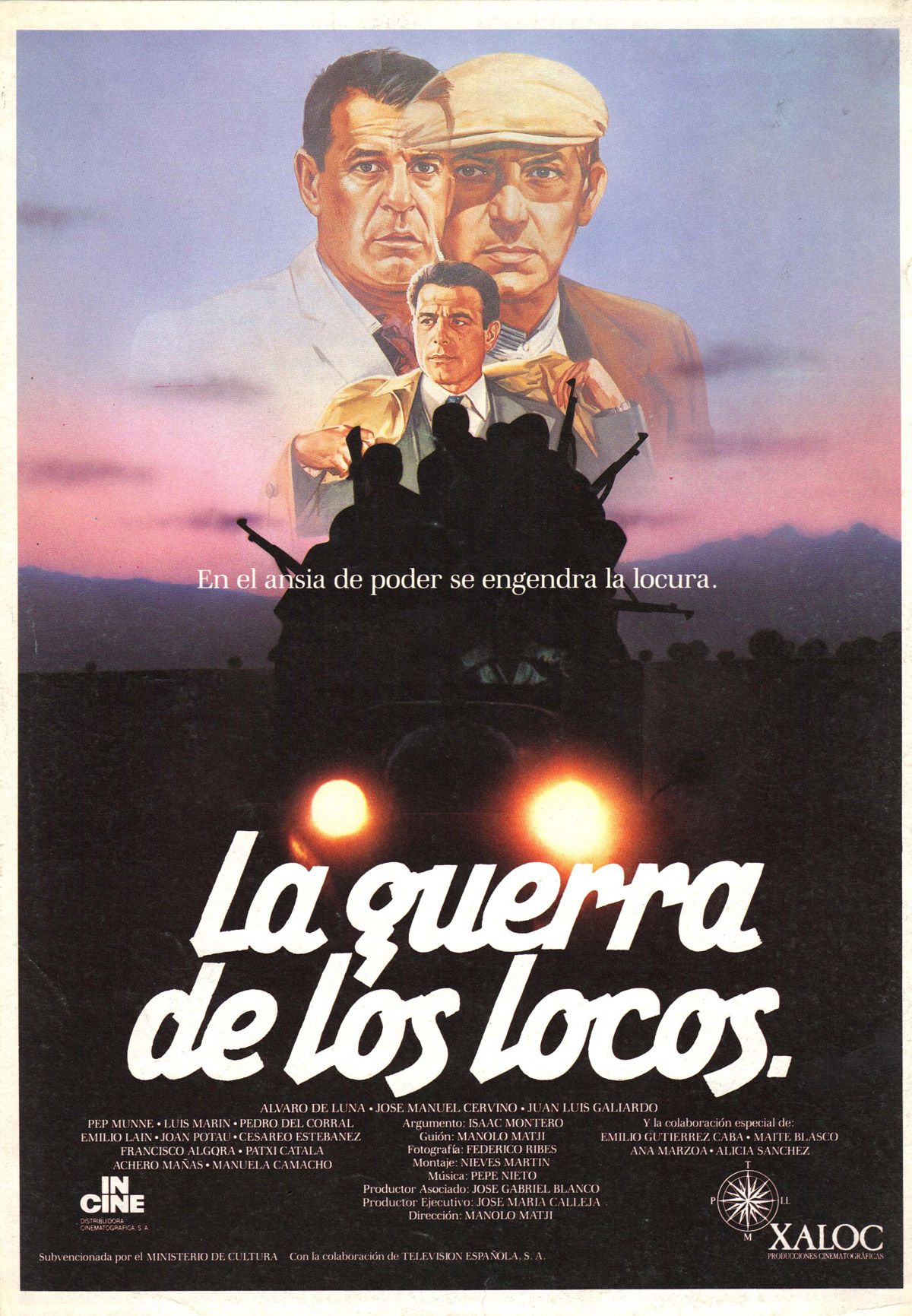 La guerra de los locos - Película 1987