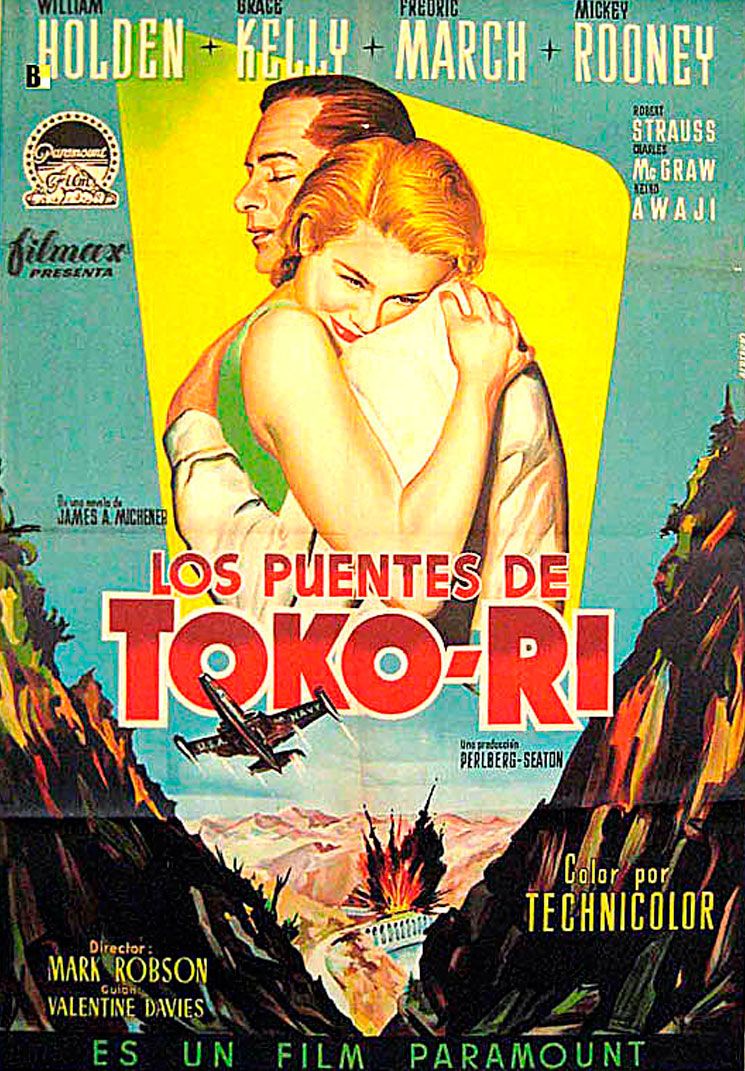 Los puentes de Toko-Ri - Película 1954