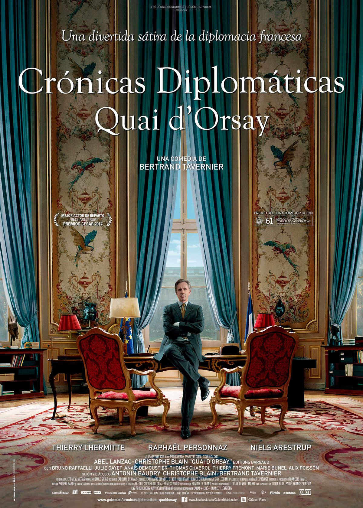 Crónicas diplomáticas. Quai d''Orsay - Película 2012