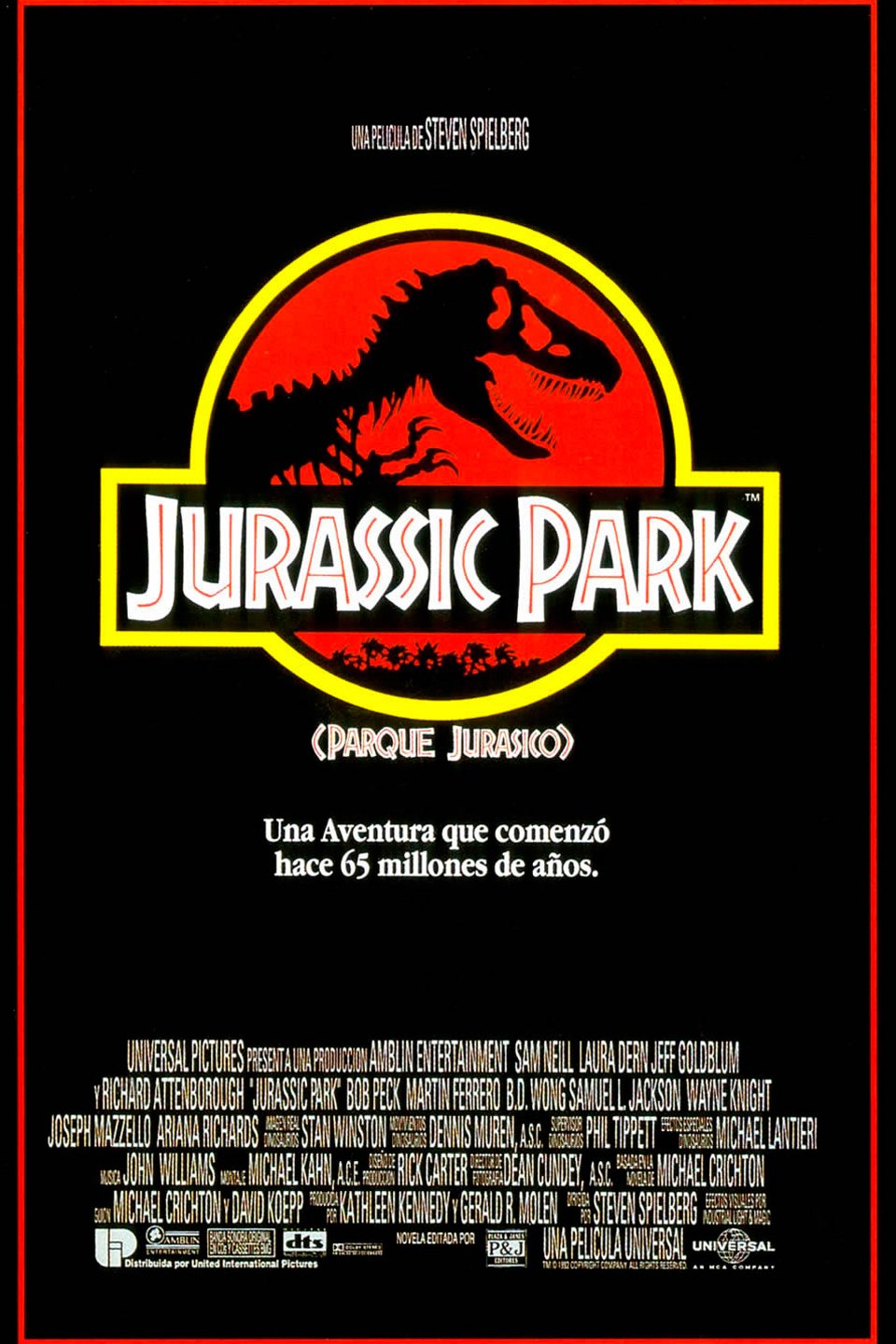Jurassic Park (Parque Jurásico) - Película 1993 