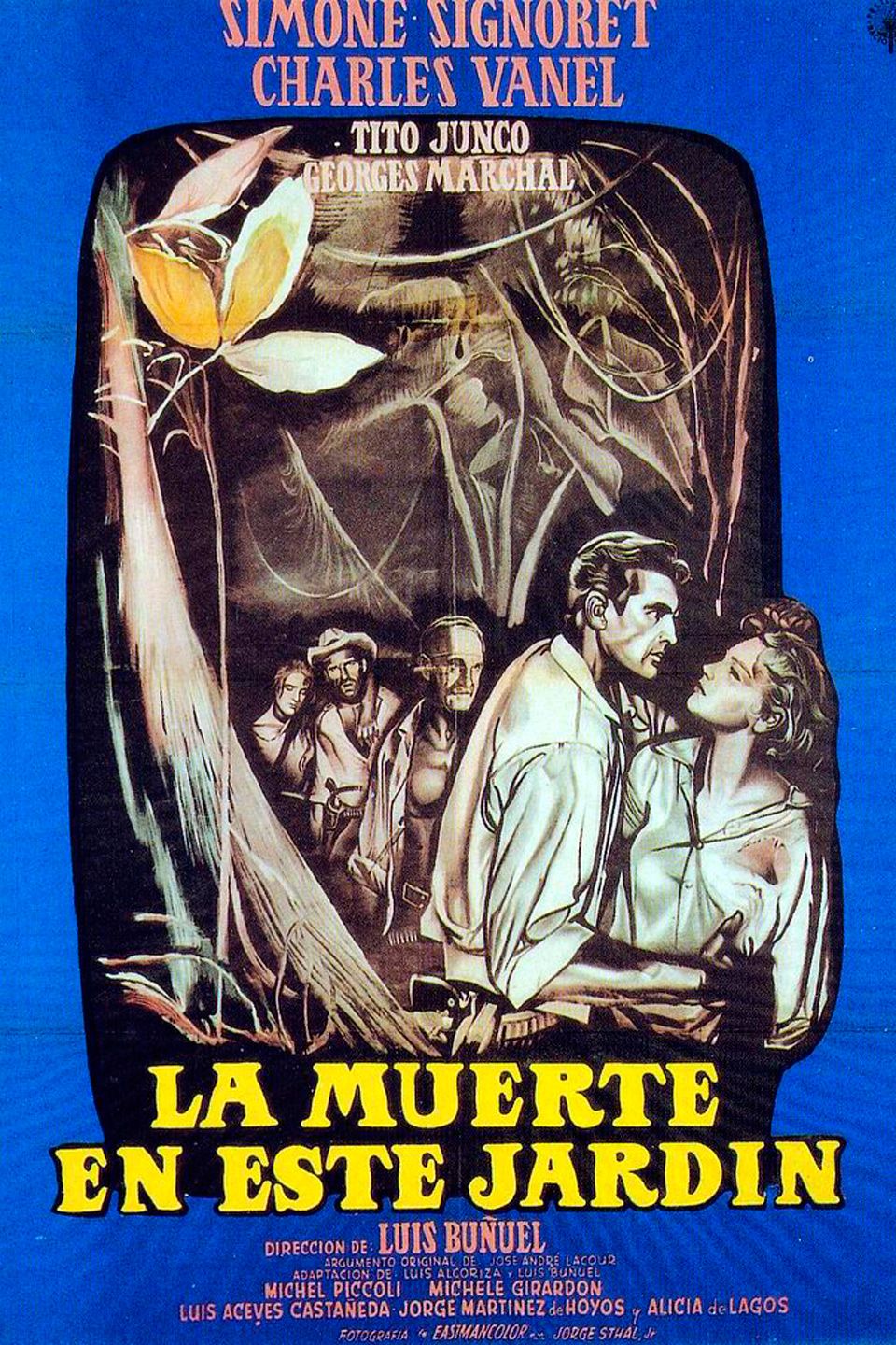 La muerte en este jardín - Película 1956