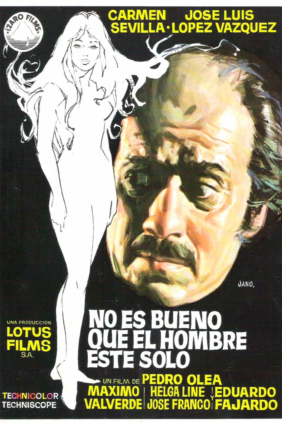 No es bueno que el hombre esté solo - Película 1973
