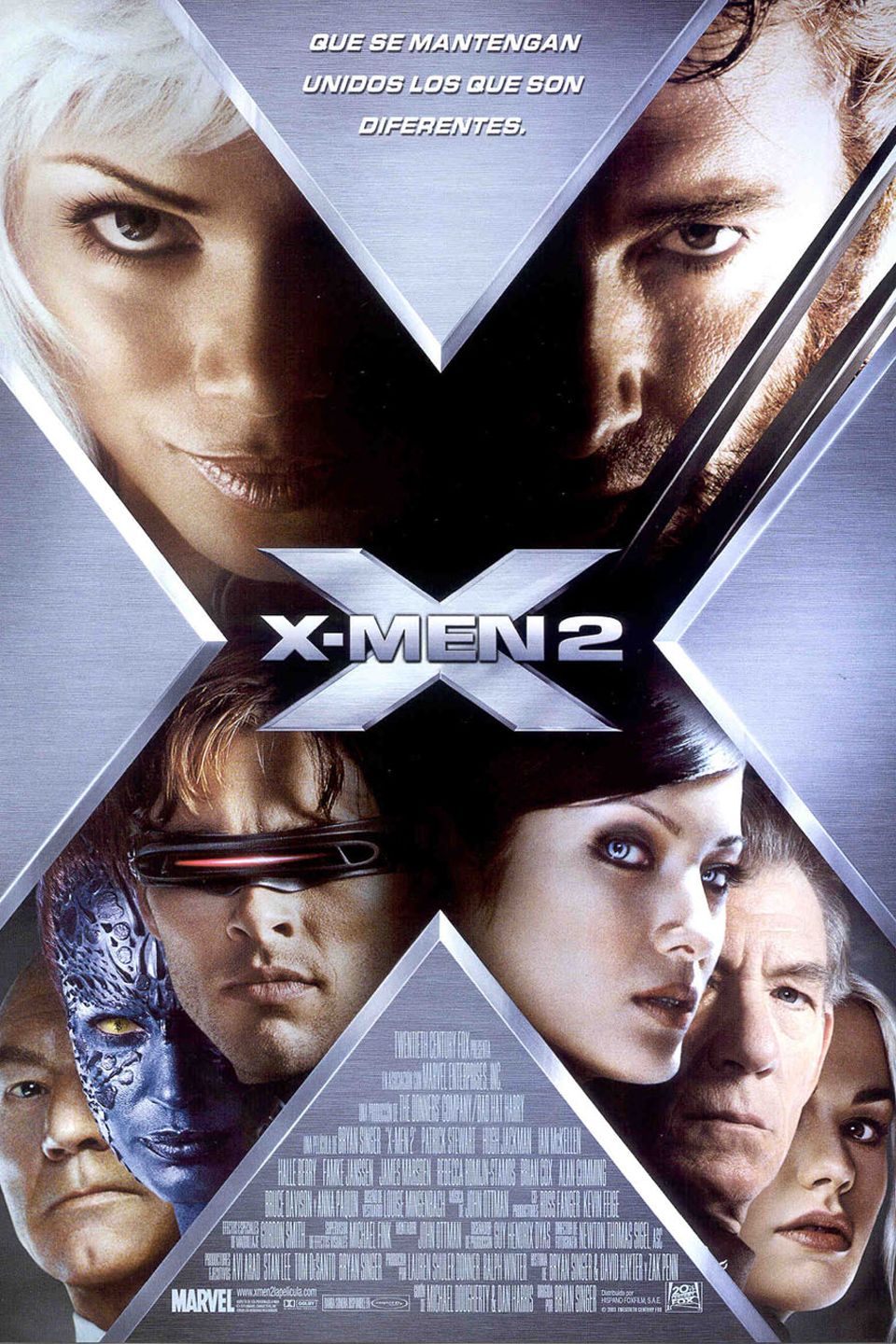 X-Men 2 - Película 2003