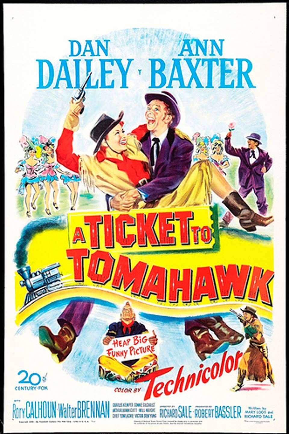 Billete a Tomahawk - Película 1950