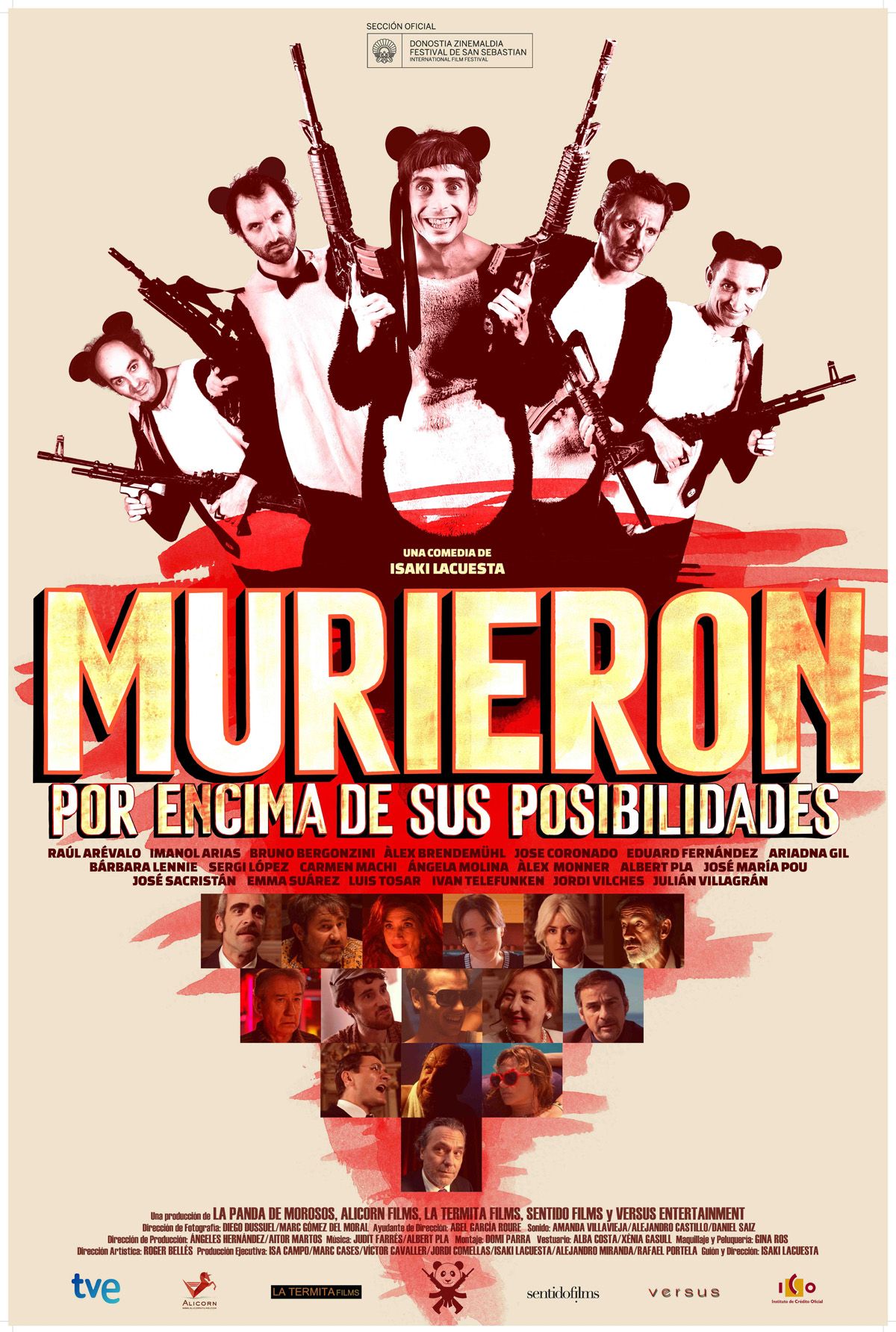 Reparto De La Película Murieron Por Encima De Sus Posibilidades