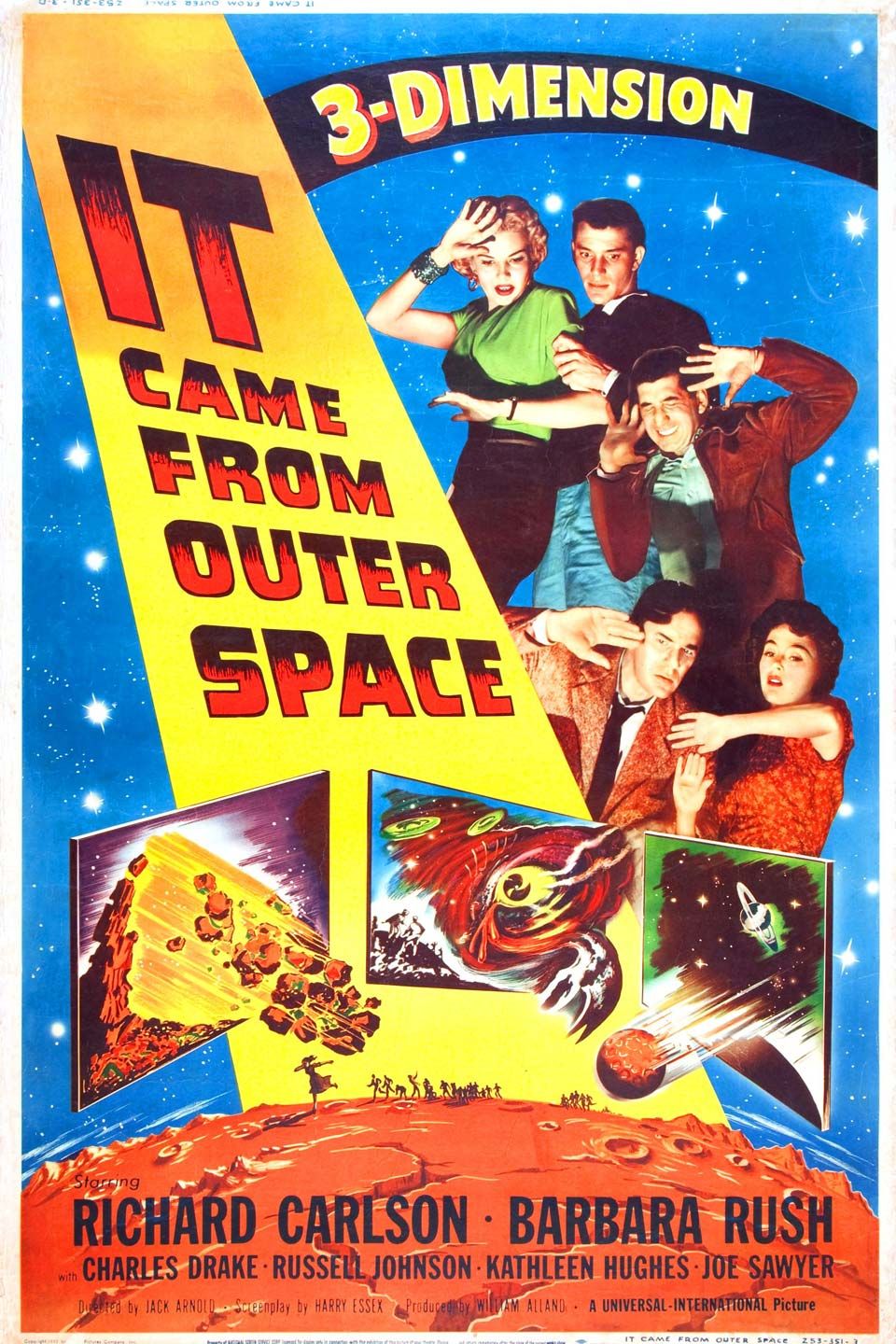 Vinieron del Espacio (Llegó del más allá) - Película 1953