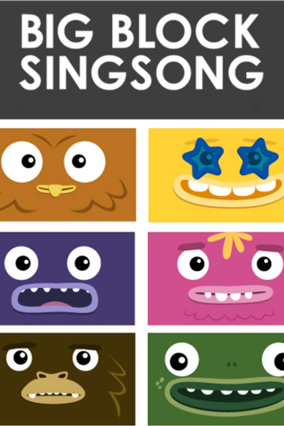 Big block sing song characters