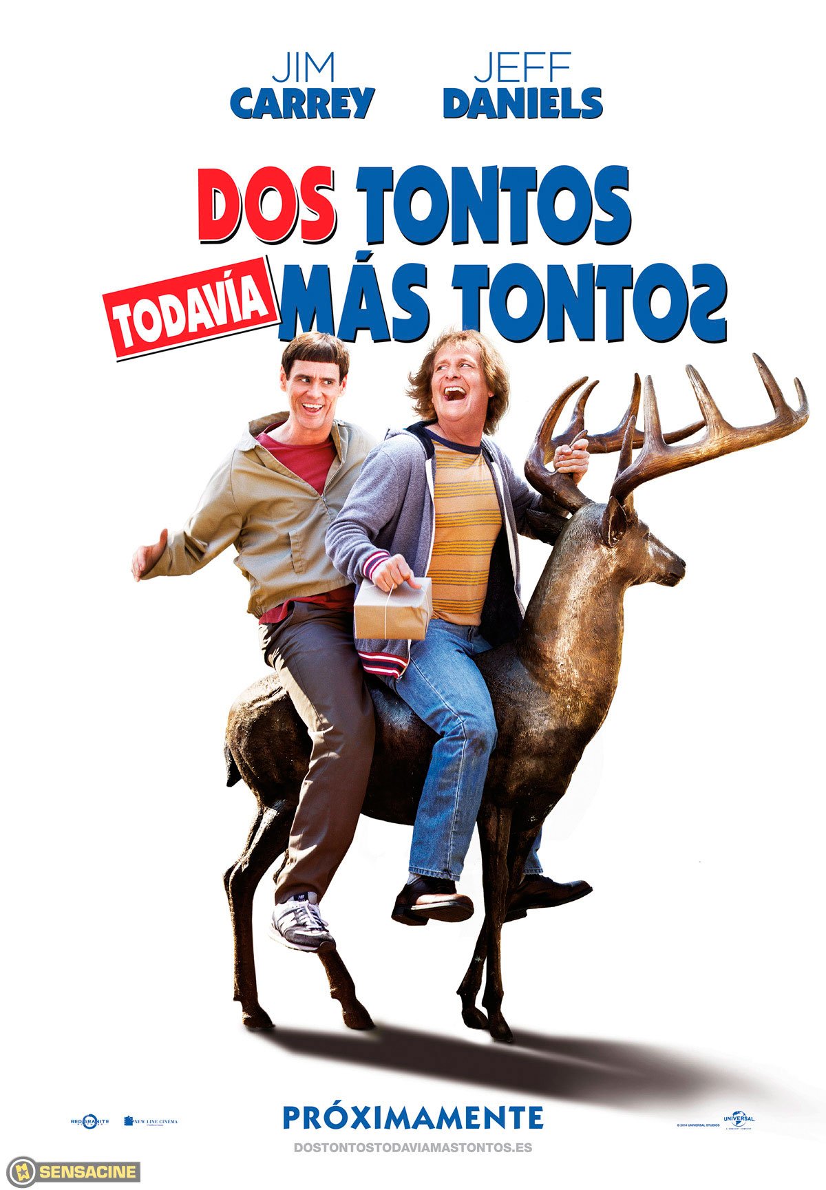 Dos tontos todavía más tontos - Película 2014 - SensaCine.com - Dos Tontos Aun Mas Tontos Pelicula Completa
