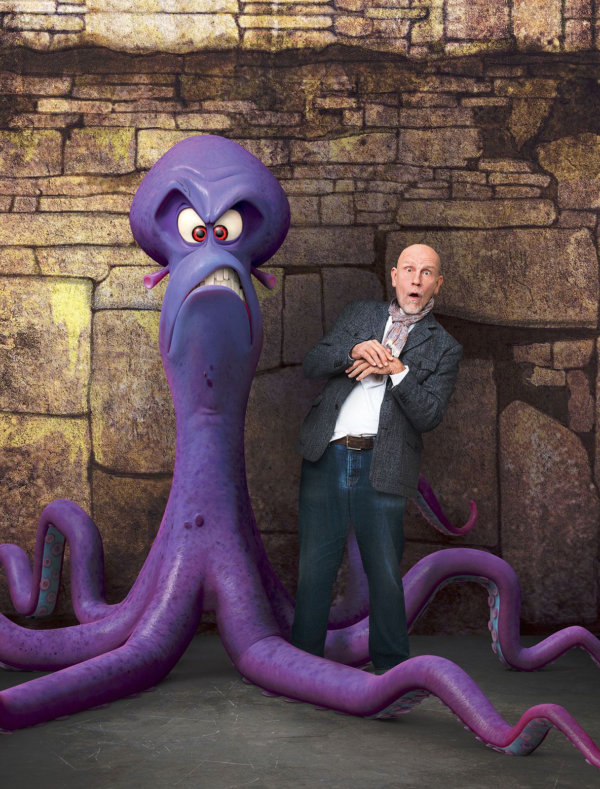 Foto de John Malkovich - Los pingüinos de Madagascar : Couverture