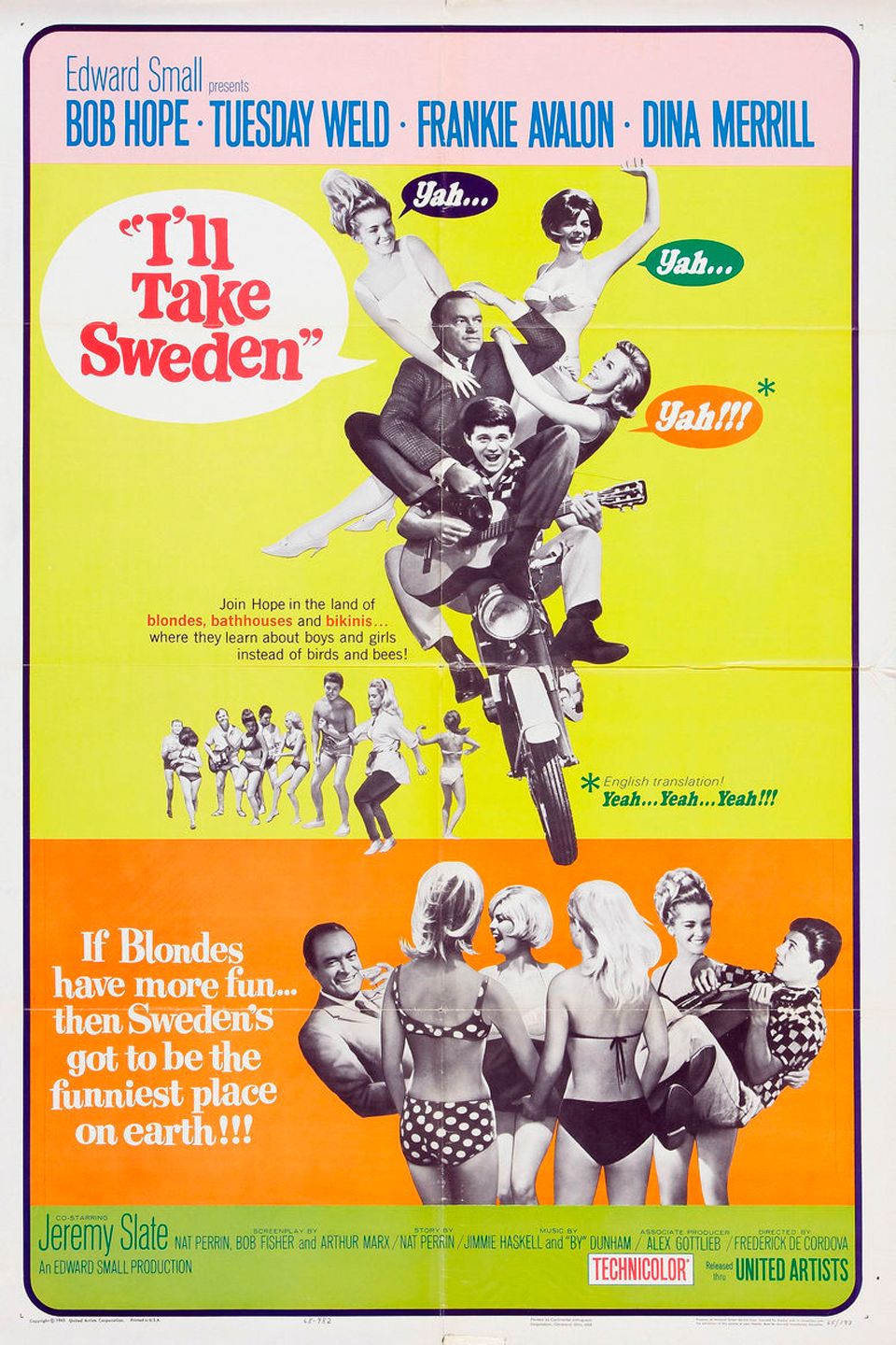 Lecciones de amor en Suecia - Película 1965