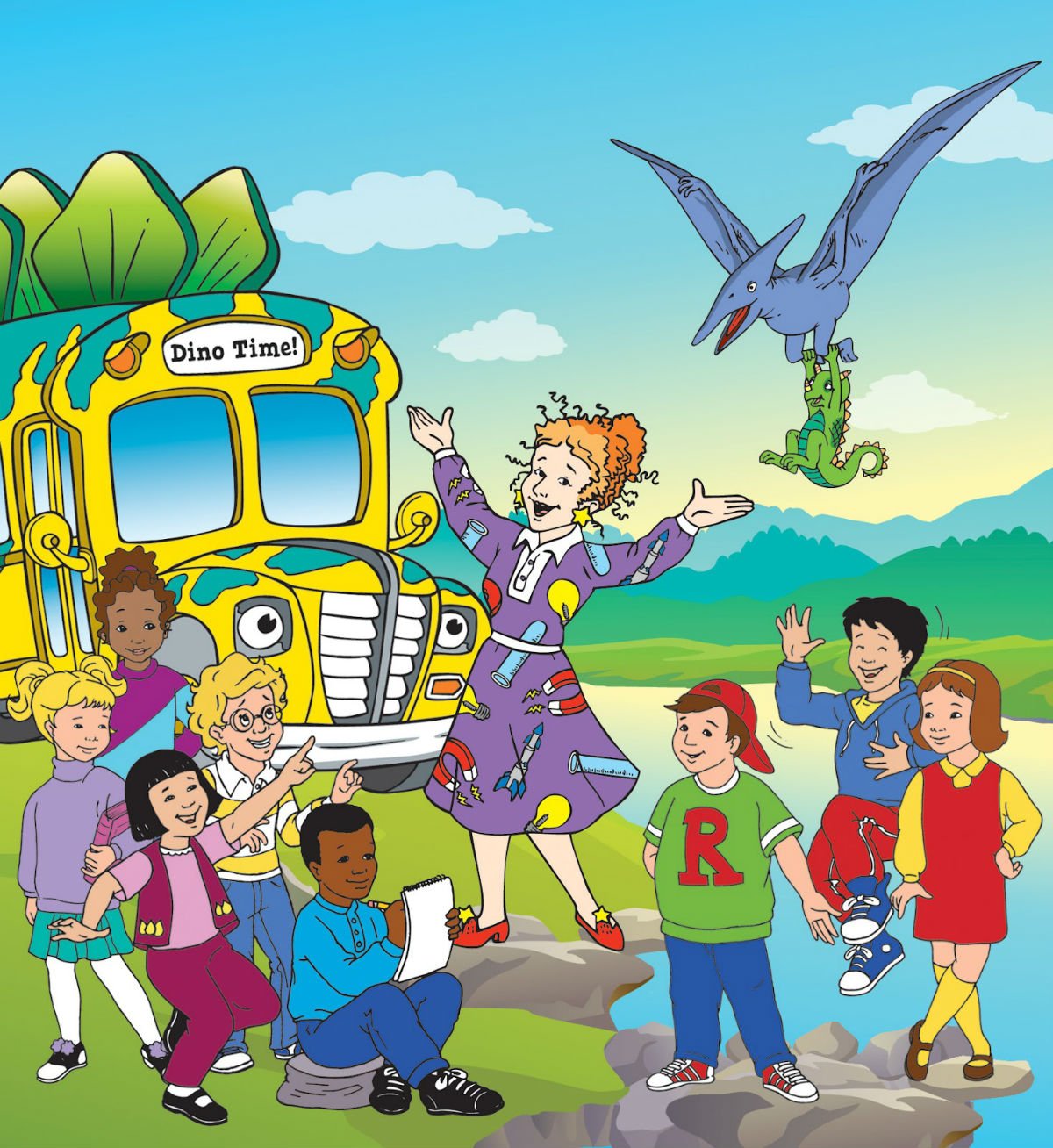 magic school bus time travel