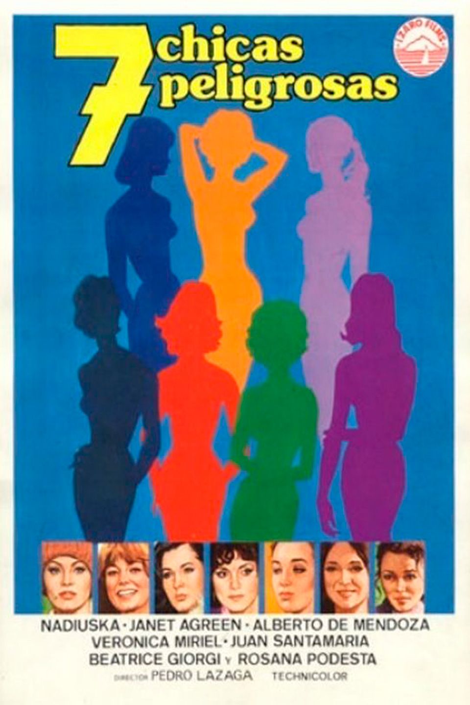 Siete chicas peligrosas - Película 1979