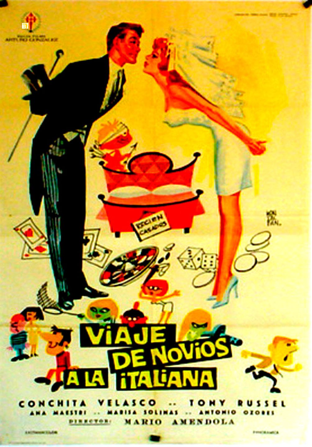 Viaje de novios a la italiana - Película 1966