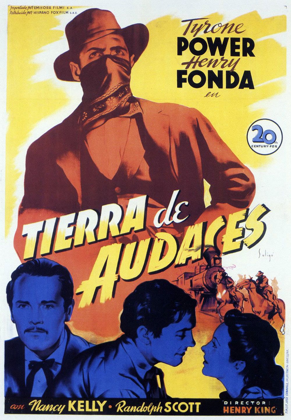 Tierra de audaces - Película 1939