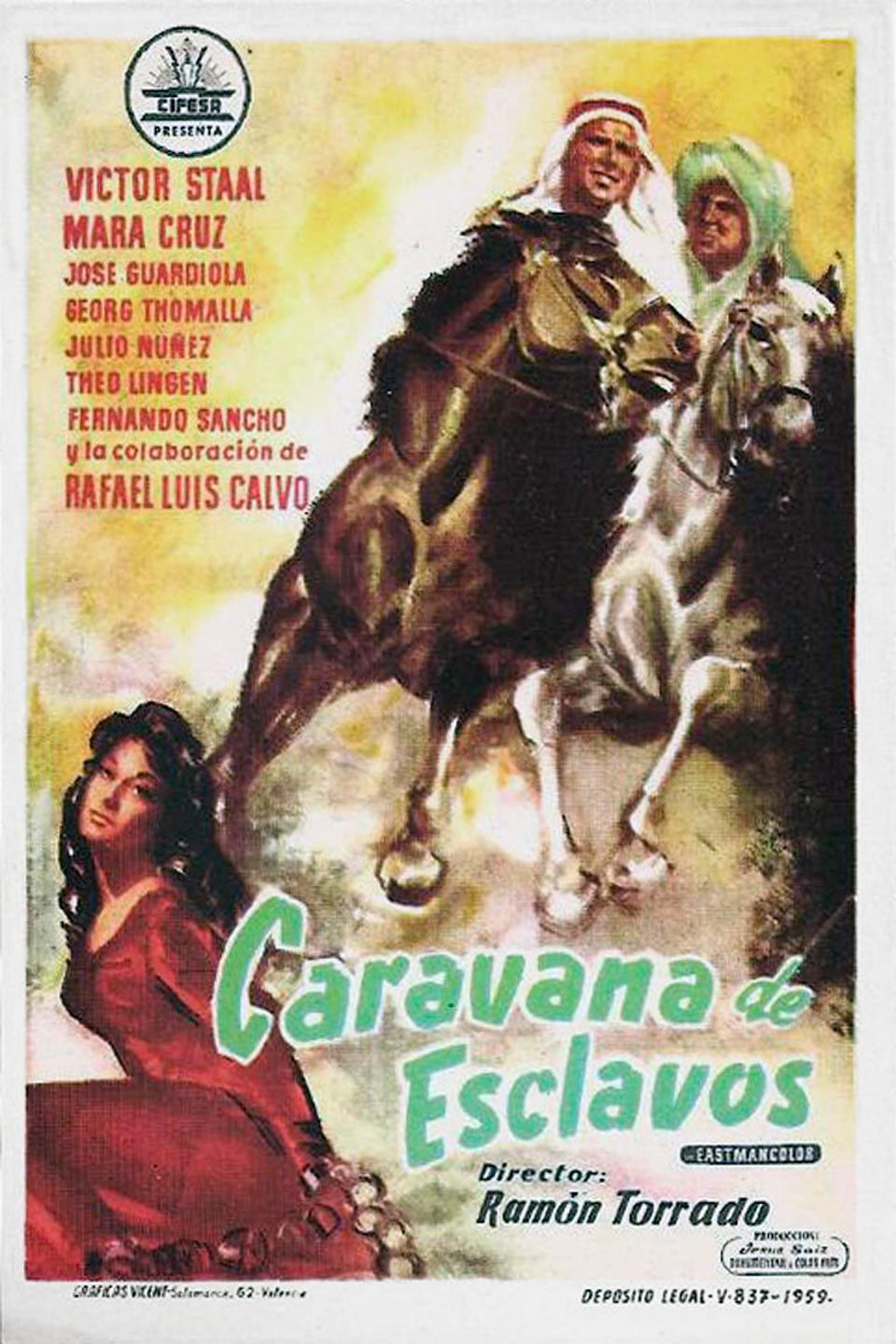 Caravana de esclavos - Película 1958