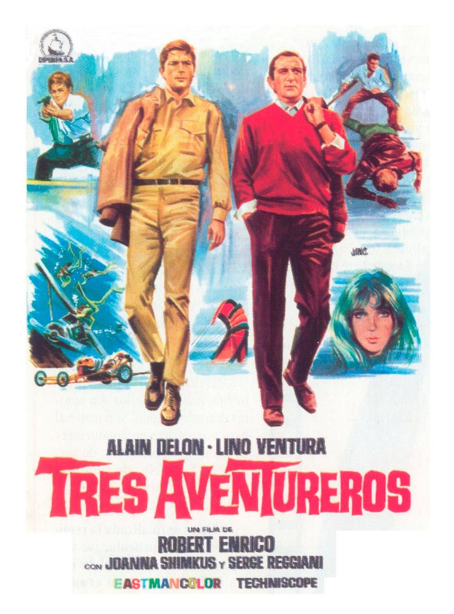 Tres aventureros - Película 1966