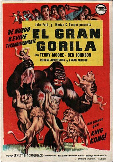 El gran gorila - Película 1949