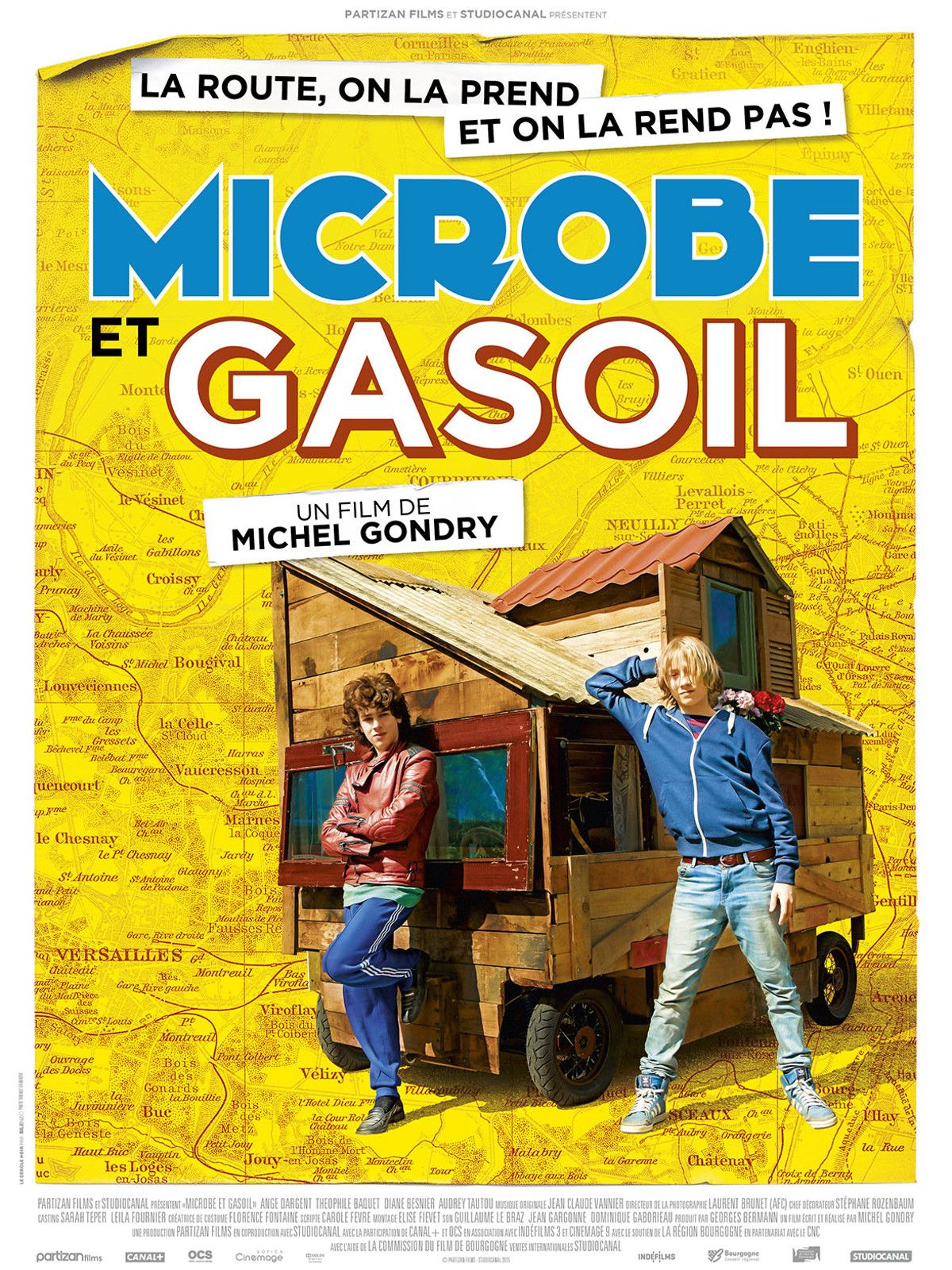 Microbe et Gasoil - Película 2015