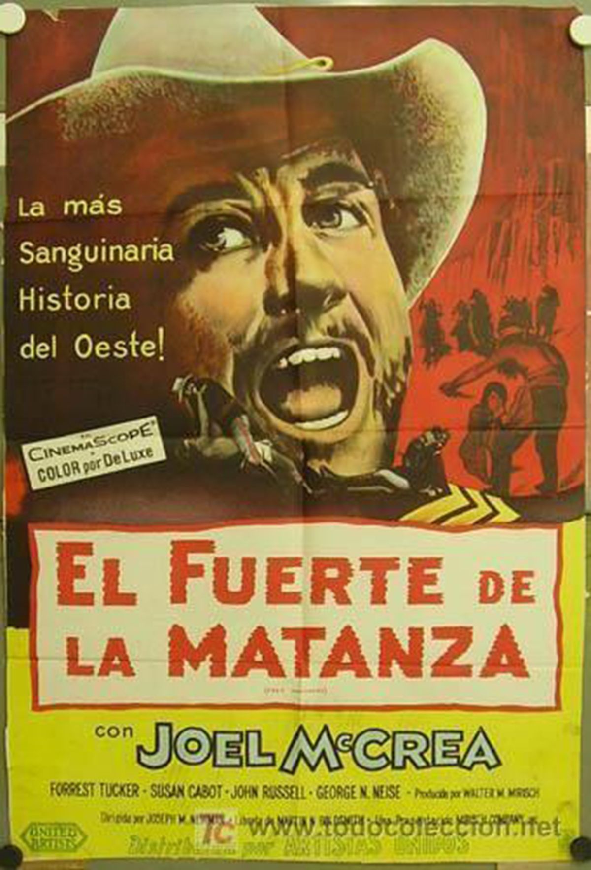 El fuerte de la matanza - Película 1958