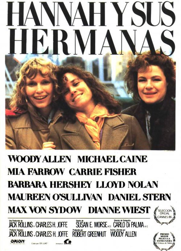Hannah y sus hermanas - Película 1986