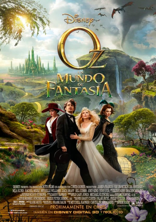 Por nombre sin extremadamente Oz: Un mundo de fantasía - Película 2013 - SensaCine.com