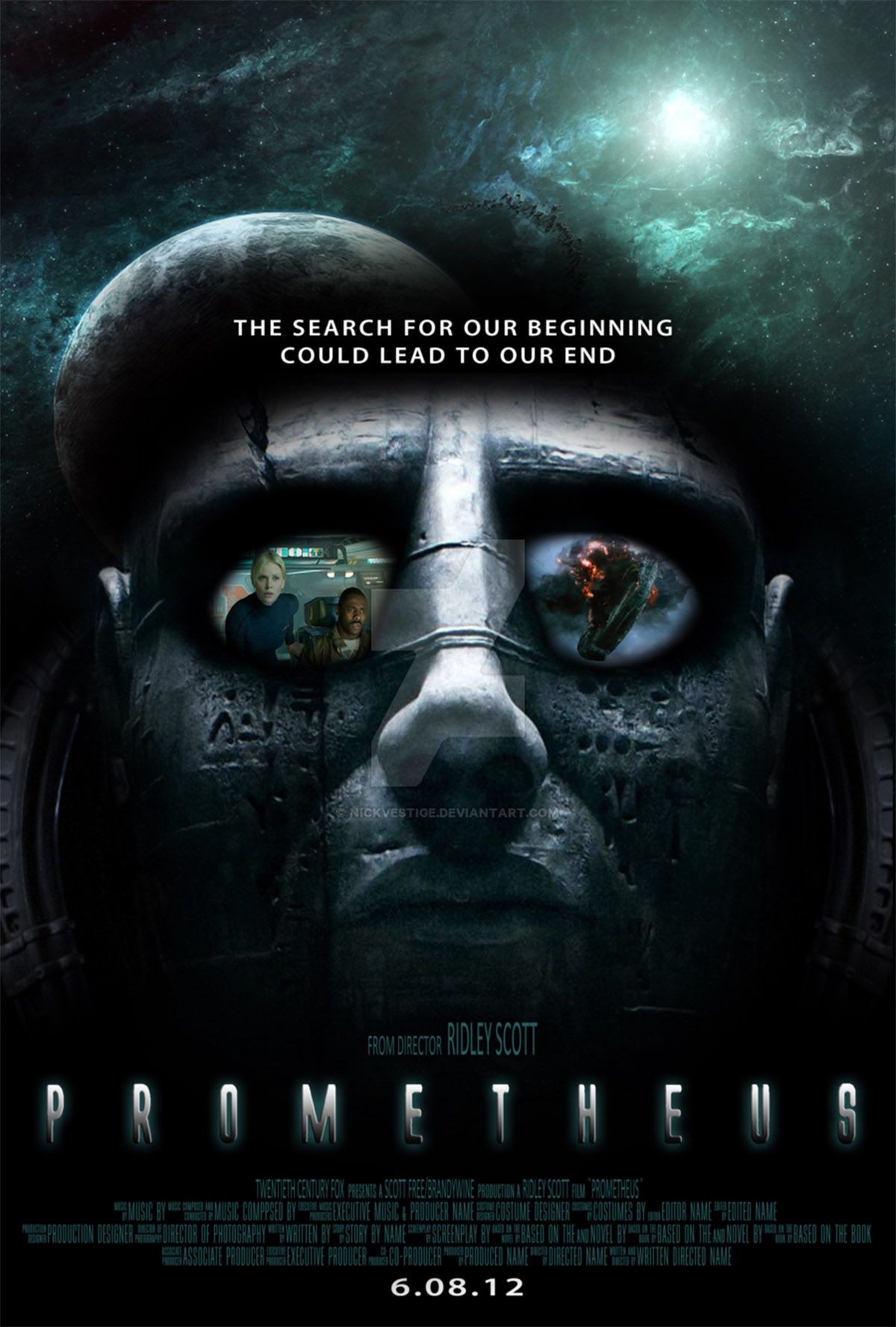 Cartel de la película Prometheus Foto 3 por un total de 45