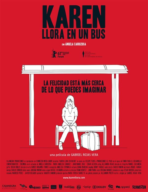 Karen llora en un bus - Película 2011