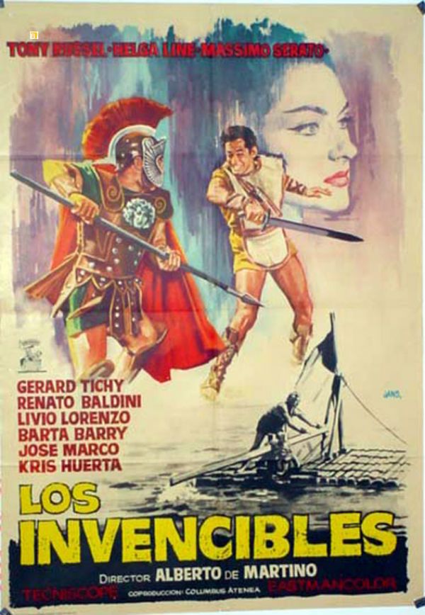 Los invencibles - Película 1964