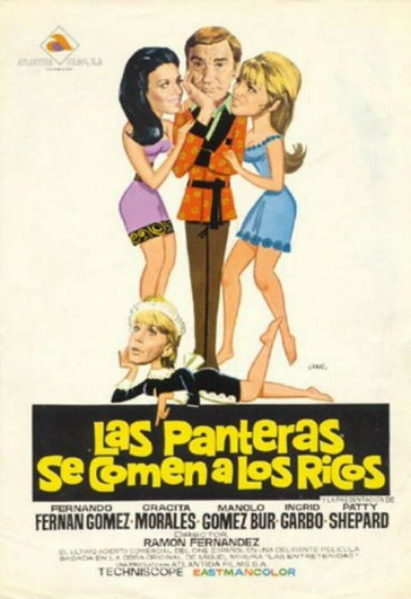 Las panteras se comen a los ricos - Película 1969
