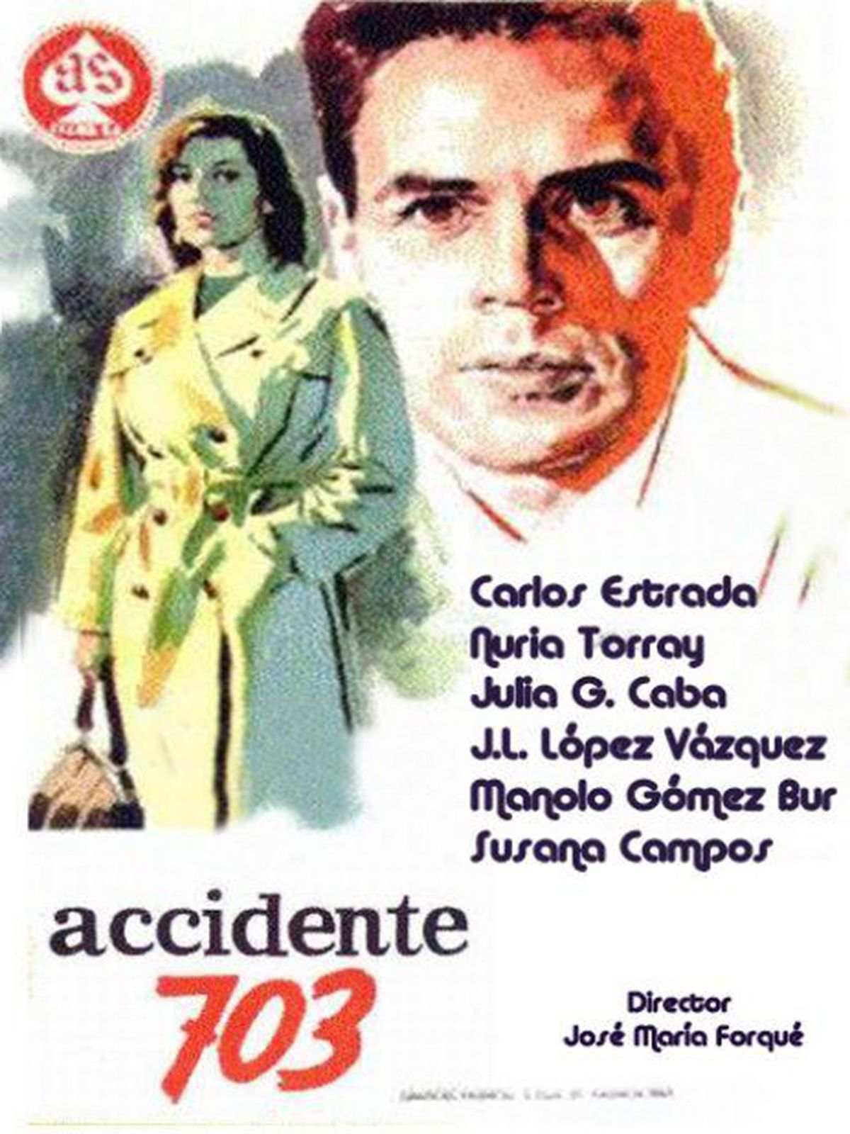 Accidente 703 - Película 1962