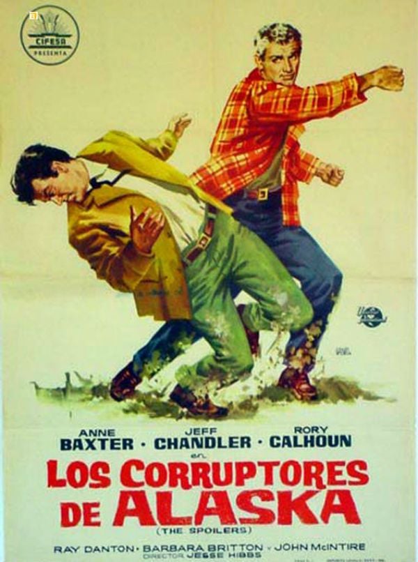 Los corruptores de Alaska - Película 1955