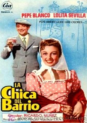 La chica del barrio - Película 1956