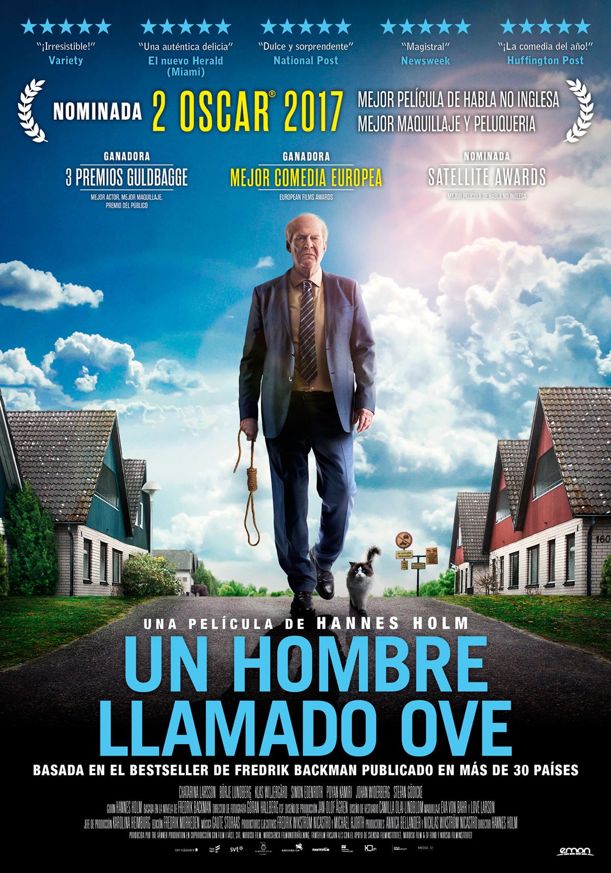 A Man Called Ove [DVD] [2017]: Rolf Lassgård, Bahar Pars, Filip Berg ...