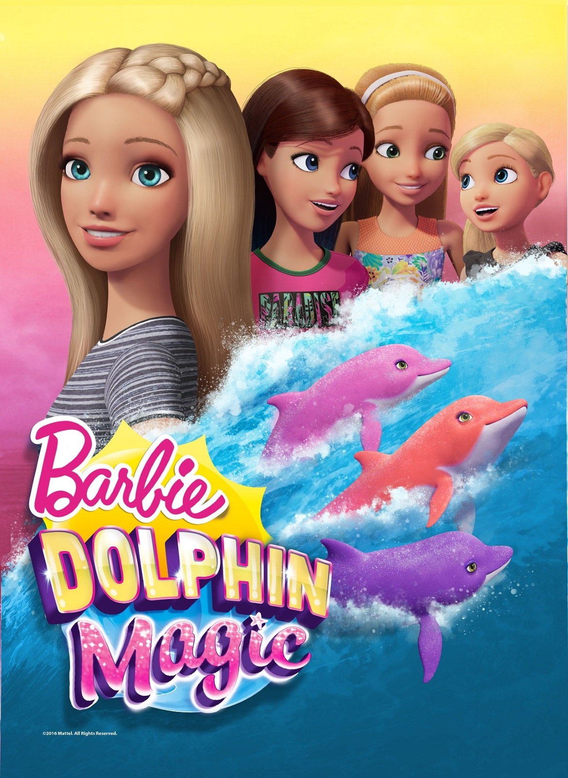Circunstancias imprevistas mapa evaluar Cartel de la película Barbie y los delfines mágicos - Foto 8 por un total  de 8 - SensaCine.com