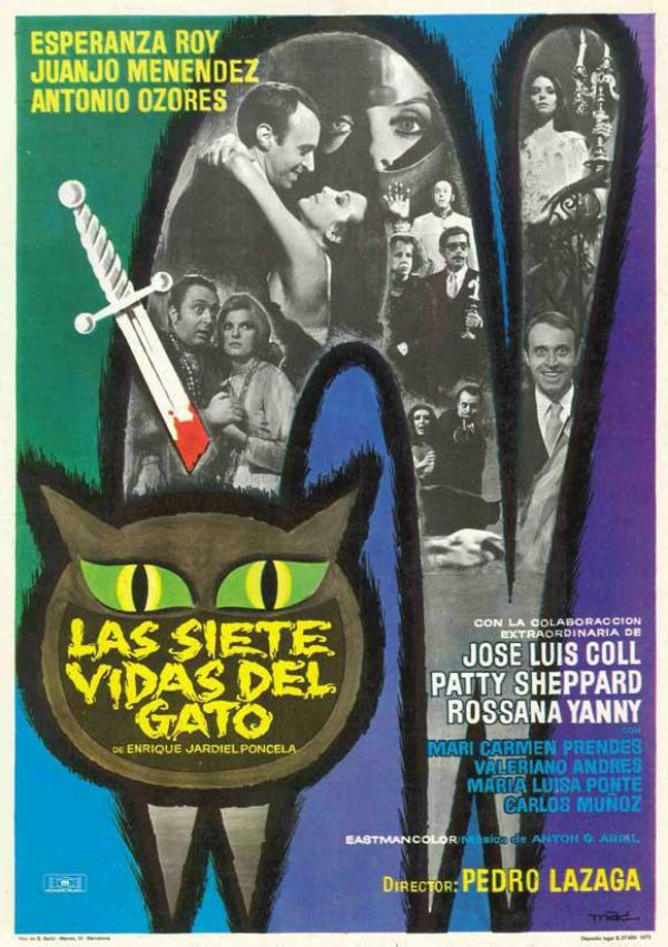 Las siete vidas del gato - Película 1970