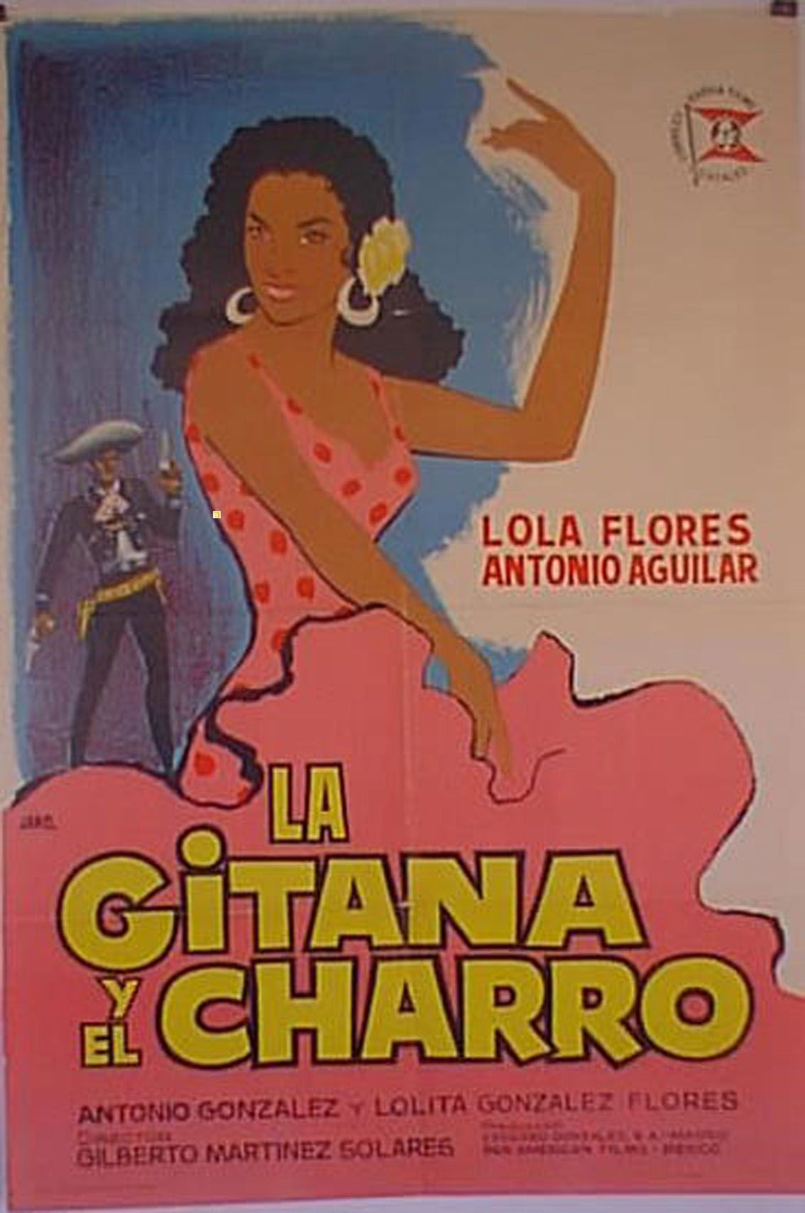 La gitana y el charro - Película 1964