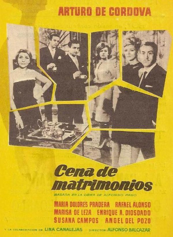 Cena de matrimonios - Película 1962