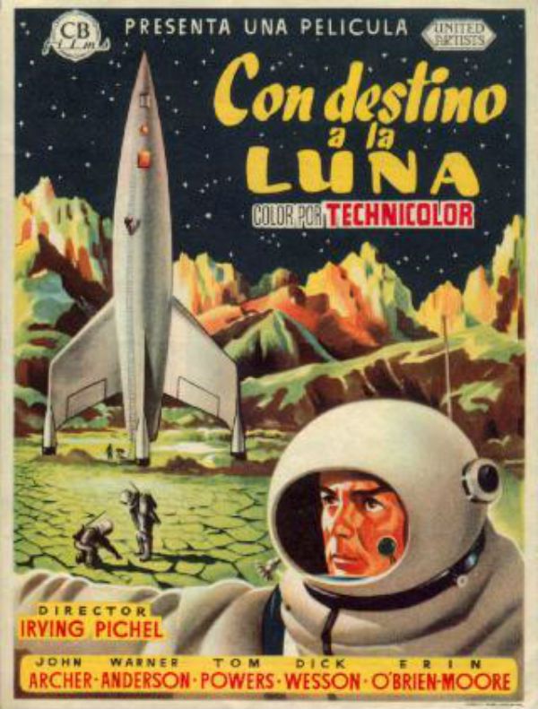 Con destino a la Luna - Película 1950