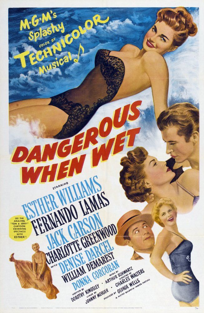 Mojada y peligrosa - Película 1953
