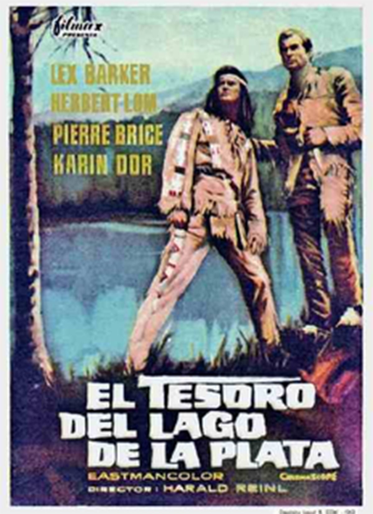 El tesoro del lago de plata - Película 1962