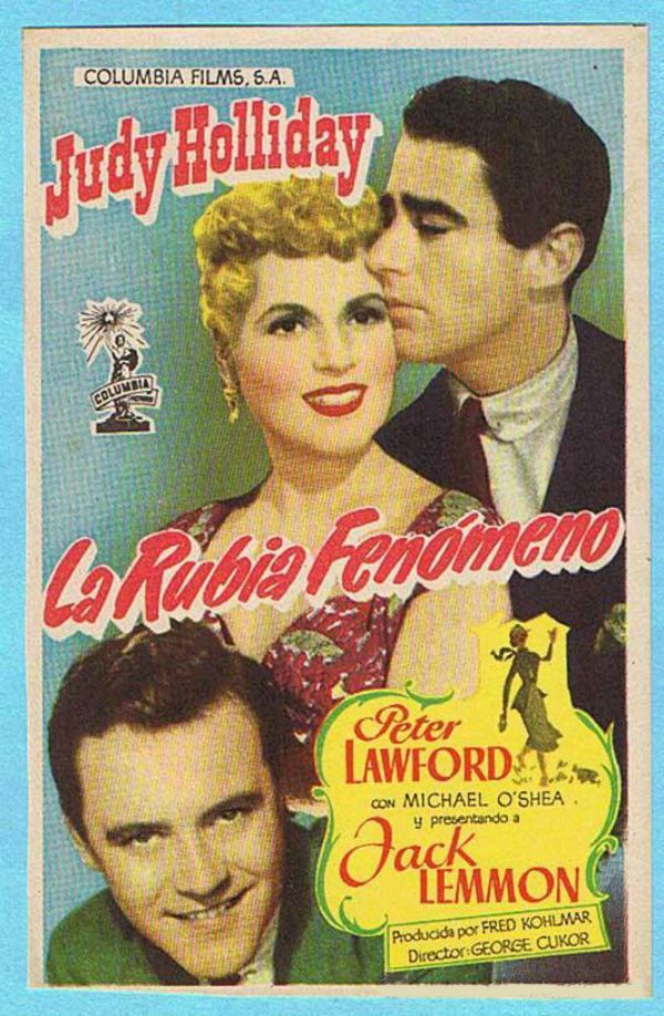 La rubia fenómeno - Película 1953