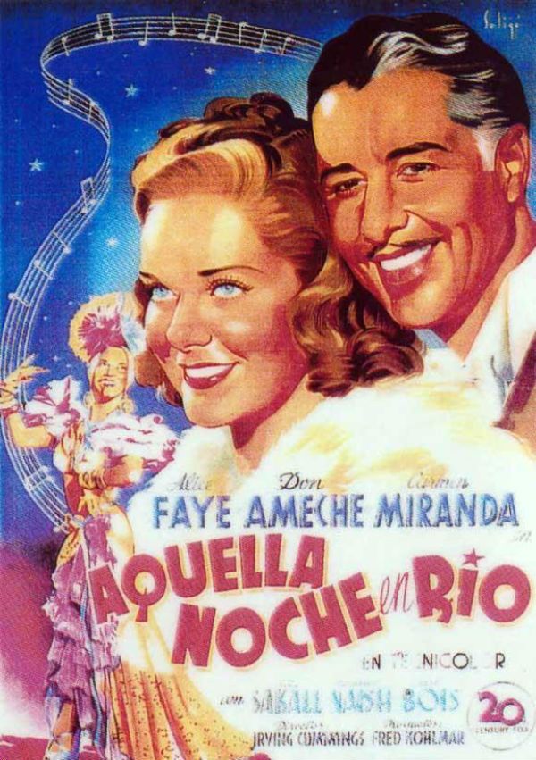 Aquella noche en Río - Película 1941